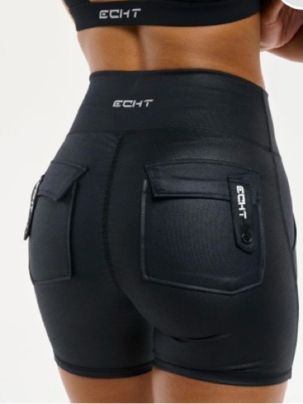 ECHT Women’s black  shorts .